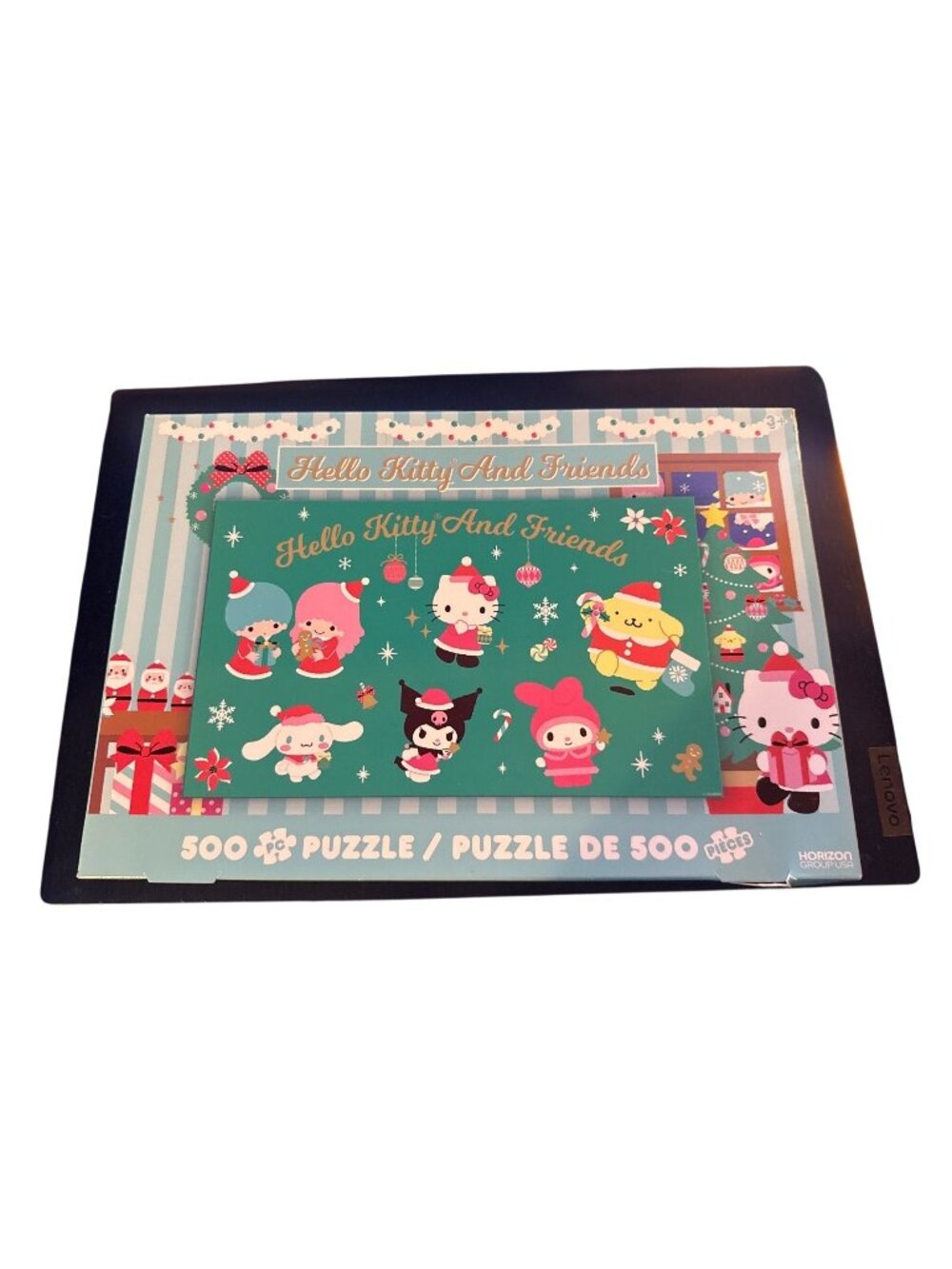 Hello Kitty & Friends 500-Piece Christmas Puzzle Horizon Group USA Holiday-Theme
